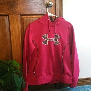 Pink Under Armour Sweatshirt